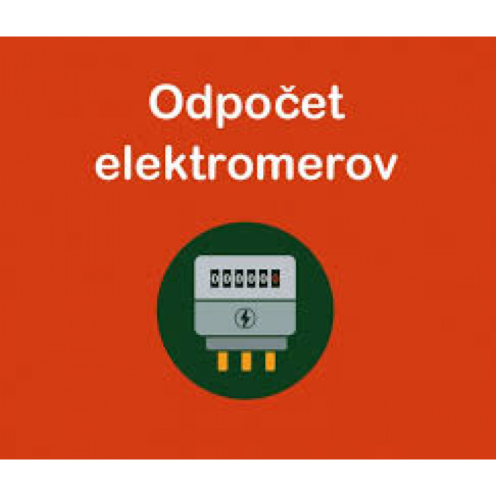 Odpočet a kontrola elektromerov - villanyóra leolvasás