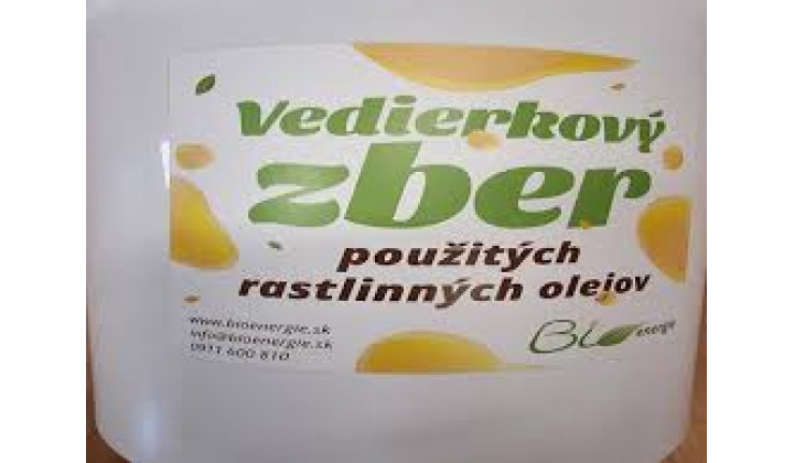 Zber použitého kuchynského oleja